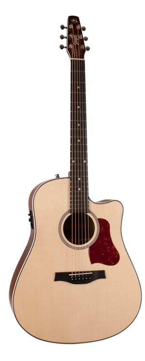 Performer Cutaway Mini-Jumbo Flame Maple EQ | Seagull Guitars