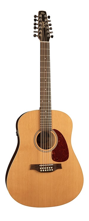 Seagull 12 string store acoustic electric guitar