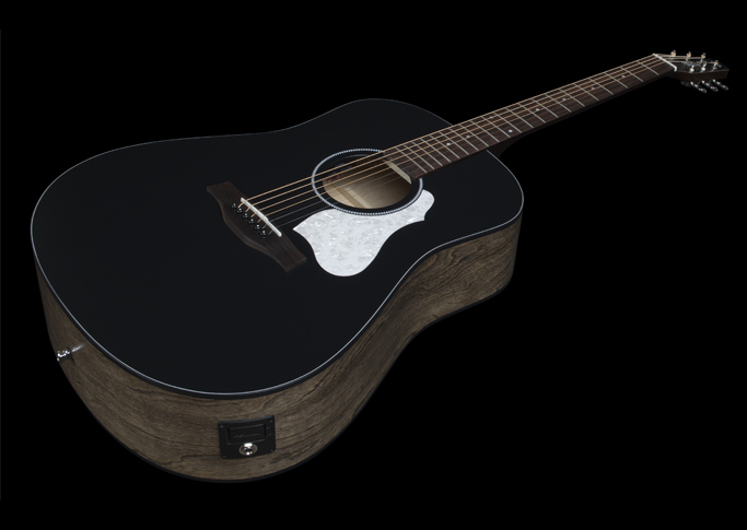 S6 Classic Black A/E | Seagull Guitars